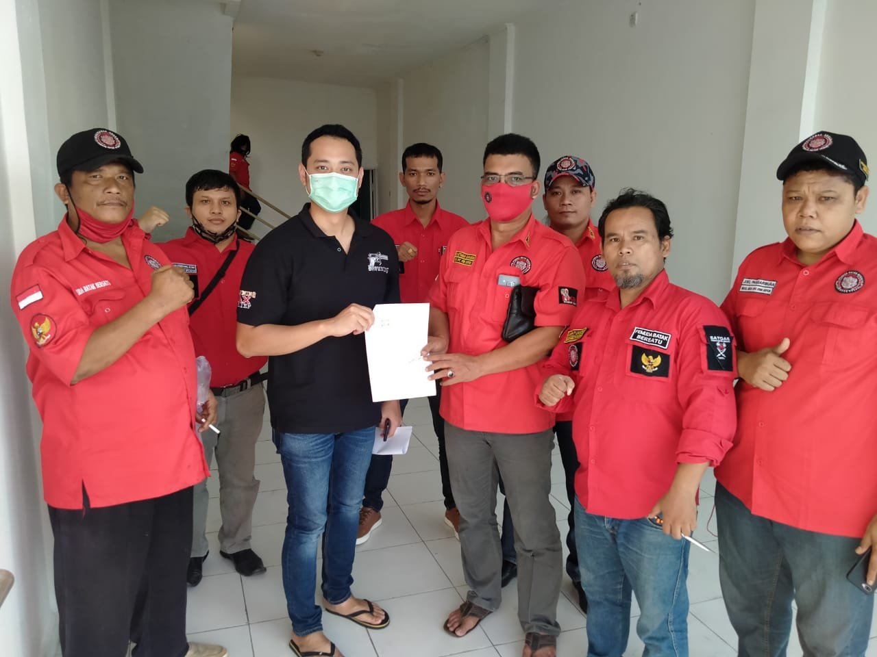 Rapat Pengurus PBB Dilanjutkan dengan Penyerahan Kunci Kantor Sekretariat DPC Kota Depok