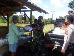 TNI dan Polri Antisipasi Covid-19 dengan Salurkan Sembako ke Rumah KPM