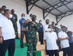 Danrem 174 Merauke dampingi Ketua Umum KONI pusat tinjau venue PON XX