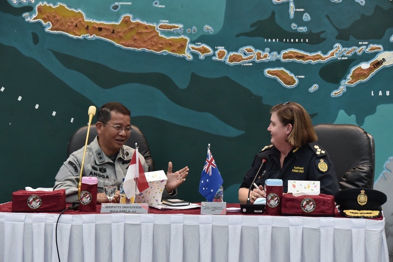 Wakil Komandan MBC Kunjungi Markas Besar Bakamla RI