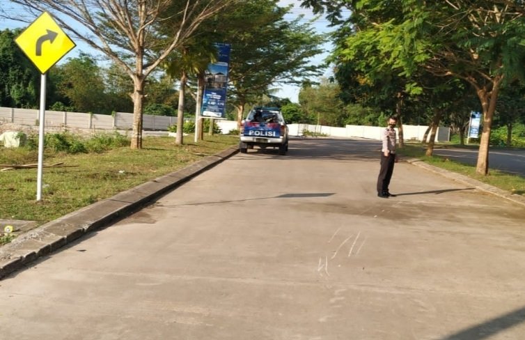 Satu Nyawa Melayang di Serang, Satlantas Polres Kota Olah TKP Laka Lantas