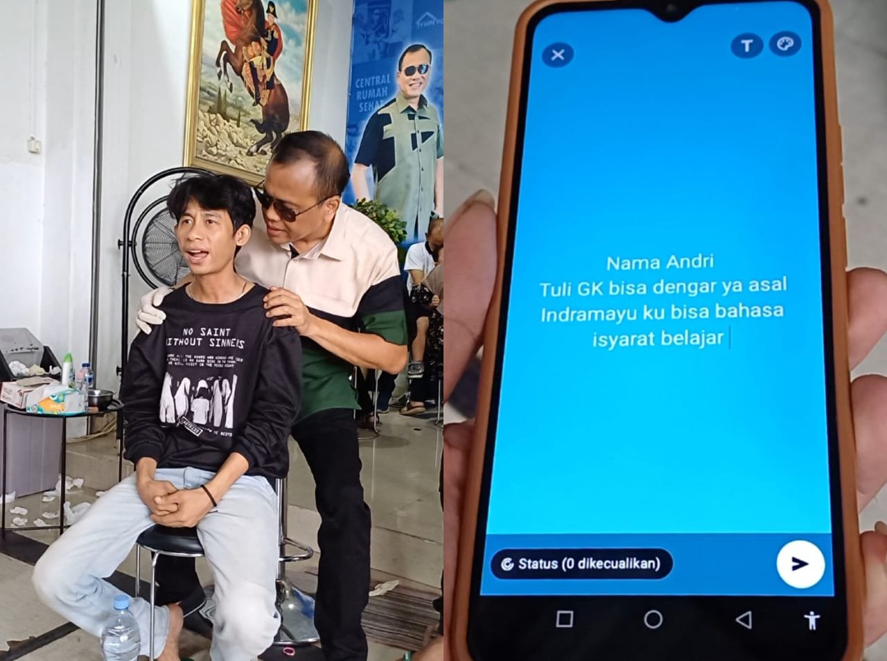 Ajaib, Pasien Tuli Sejak Lahir Sembuh karena Yuli Hendro Priyono?