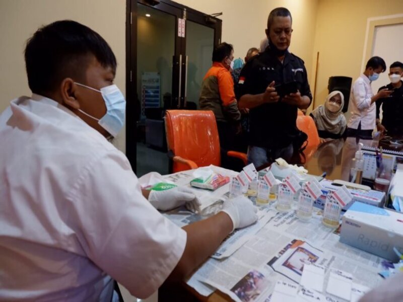 359 ASN Pemkot Tangerang Ikut Tes Urine BNNK
