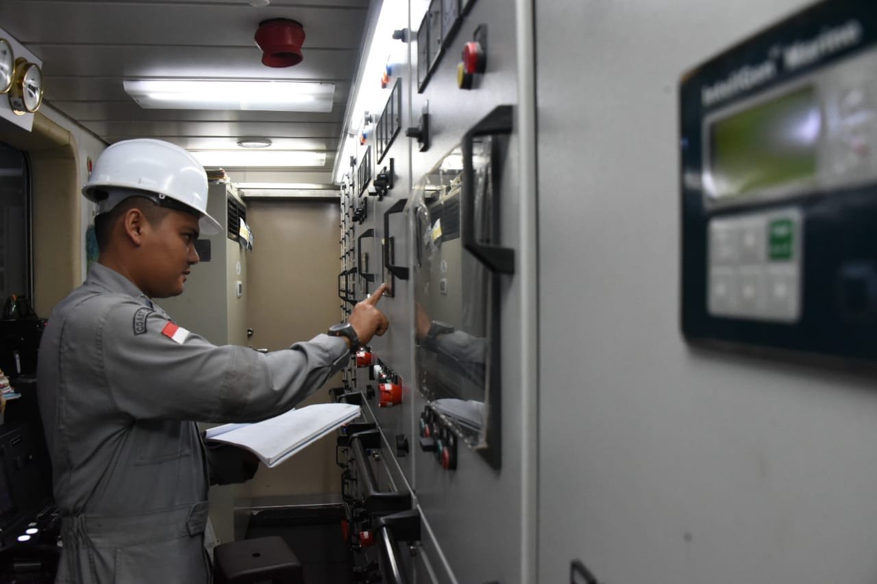 KN Pulau Dana-323 Cek Kapal Jelang Patroli Bersama Australia