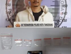 Sabu Disimpan di Bungkus Rokok, Yoyo Ditangkap Satresnarkoba Polresta Tangerang