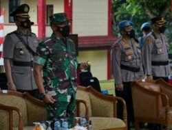 Danrem 064/MY Sampaikan Selamat ke Diktuk Bintara Polri