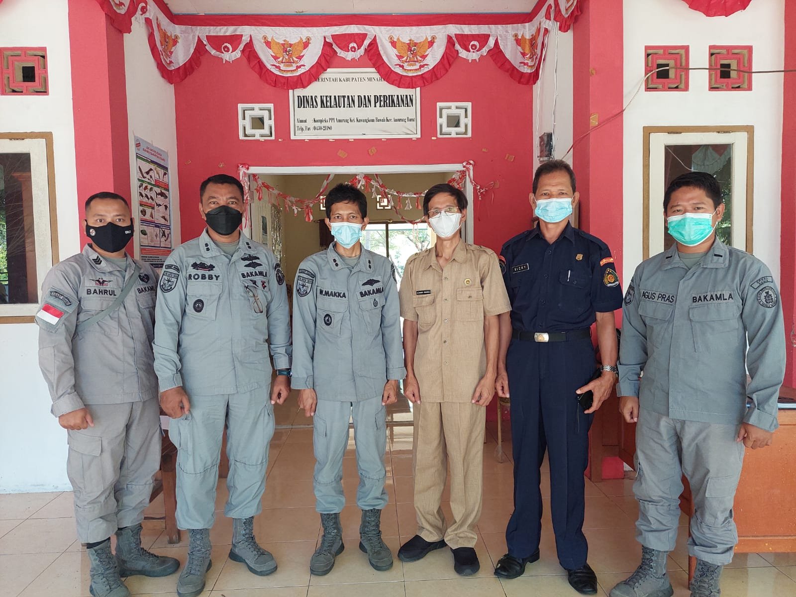 SPKKL Kema Bakamla RI Bagikan Informasi Maritim kepada Stakeholder