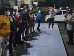 Ops Bina Kusuma Polres Serang Kota Amankan 10 Wanita Malam