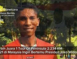 Juara Tour Of Peninsula 2021 Malaysia 2.234 KM Ingin Temui Presiden Jokowi