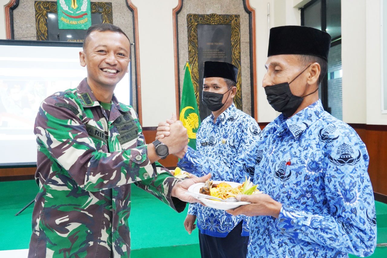 Peringati HUT ke-50 Korpri, PNS Korem 064/MY Gelar Syukuran