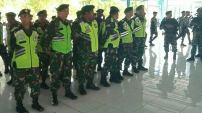 Kodim 0601/Pandeglang Turunkan Personal untuk PAM VVIP RI II