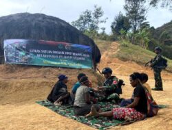 Aksi Cepat Tanggap Pos Malagayneri Yonif Mekanis 203/AK Layani Kesehatan Warga Pegunungan Tengah