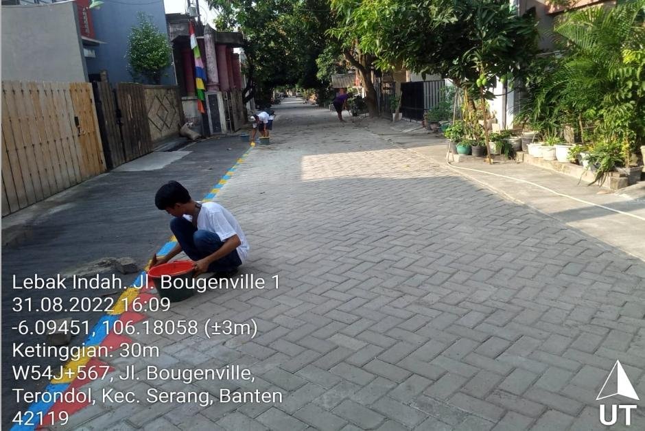 DPRKP Banten Tingkatkan Kawasan Kumuh dengan Dua Jalan Lingkungan