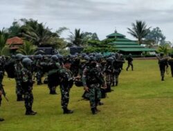 Korem 174 Antisipasi Pilkada dengan 117 Personel di Tanah Merah