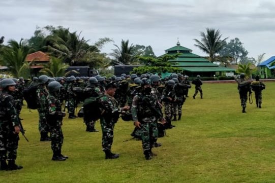 Korem 174 Antisipasi Pilkada dengan 117 Personel di Tanah Merah