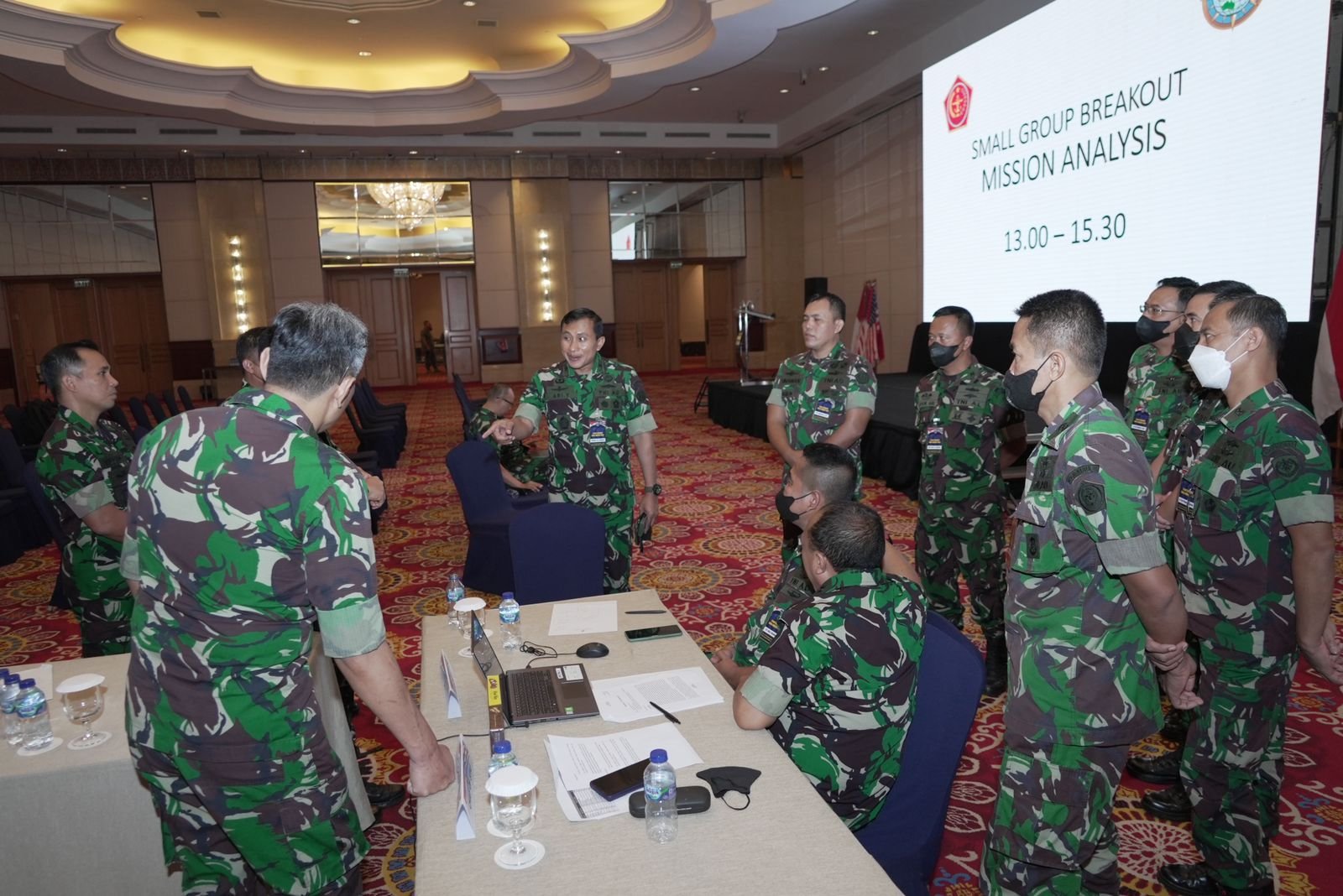 Asops Kogabwilhan III Tinjau Latihan Gema Bhakti