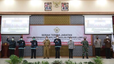 Gubernur Arinal Hadiri Sertijab Kepala BPK RI Perwakilan Lampung