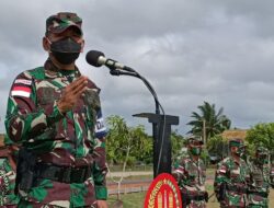 Danrem Merauke Buka Latihan UST Kompi untuk Optimalkan Kesiapan Tempur Yonif 757