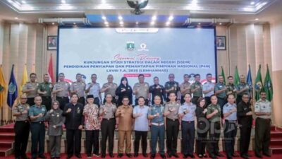 Wakil Ketua DPRD Banten Terima Kunjungan SSDN Lemhanas RI Dampingi Gubernur