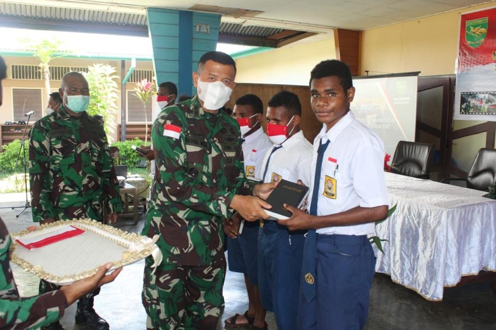 Bintaldam Cenderawasih Gelar Rekoleksi dan Wasbang untuk Tingkatkan Motivasi di Panti Polomo