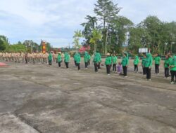 Kodim 1710/Mimika Gelar Senam Jasmani Jaga Kebugaran Personel
