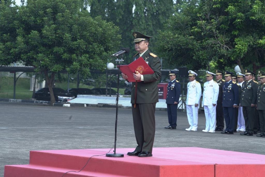 TNI Gelar Upacara Bendera Hari Kesaktian Pancasila