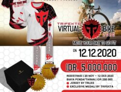Trifekta Virtual Bike 2020: Ajang Sepeda Virtual untuk Semua Cyclist Indonesia