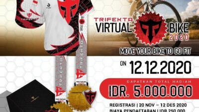 Trifekta Virtual Bike 2020: Ajang Sepeda Virtual untuk Semua Cyclist Indonesia