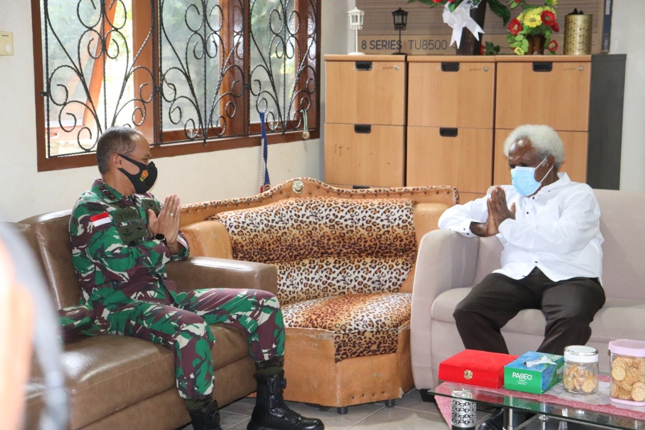 Pangdam Cendrawasih Kunjungi Tokoh Agama untuk Papua Aman dan Damai