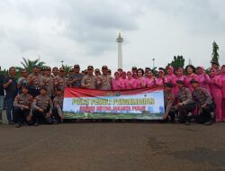 Kapolsek Gambir Tanam 1000 Pohon di Monas untuk Penghijauan