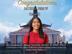 Siswi Pradita Dirgantara Raih Penghargaan di Dua Kompetisi Model United Nations