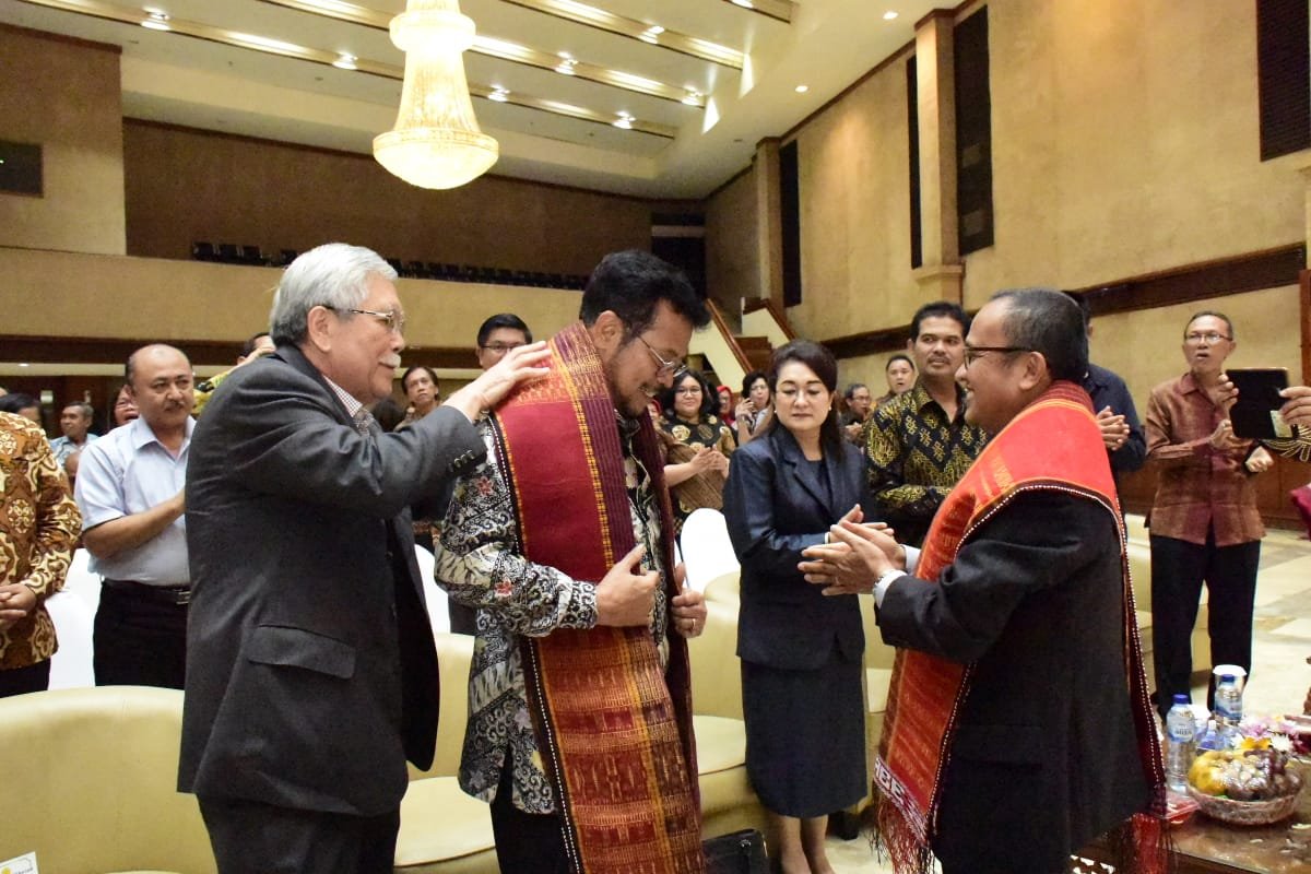 Mentan Rayakan Natal Ajak ASN Korpri Jadi Pelopor Pertanian