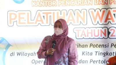 Basarnas Banten Latih Teknik Water Rescue di Pandeglang