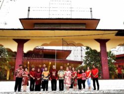 Pangdam XVI/Pattimura Sampaikan Ucapan Imlek 2573 di Vihara Suarna Giri Tirta