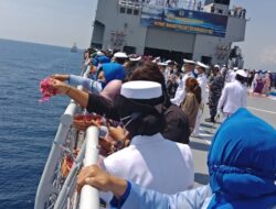 Panglima TNI Gunakan Tiga Boeing 737 Tabur Bunga di Laut Bali