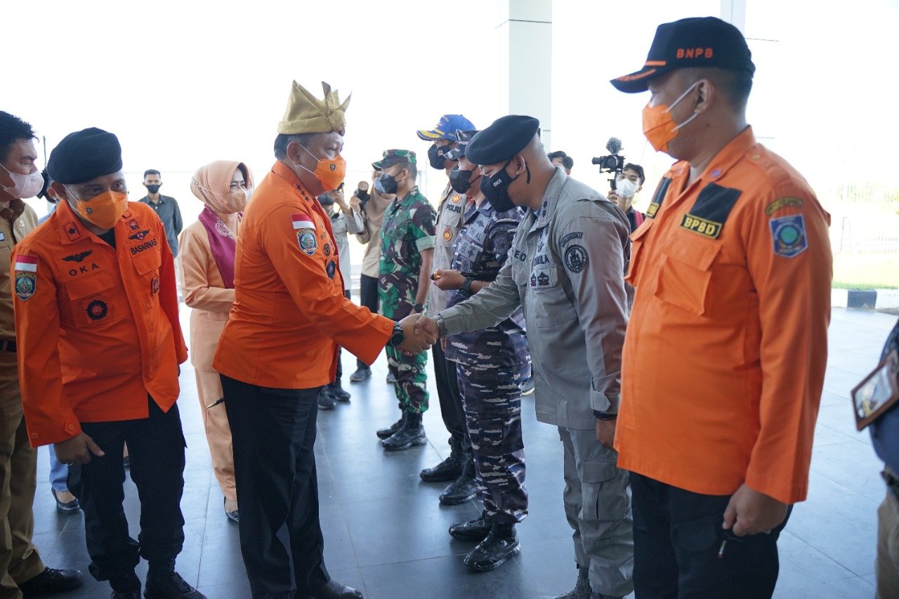 Kepala SB Bitung Bakamla RI Hadiri Penyambutan Kepala Basarnas