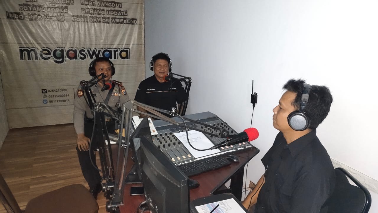 Dit Samapta Polda Banten Gelar Talkshow Penanganan Bencana Alam