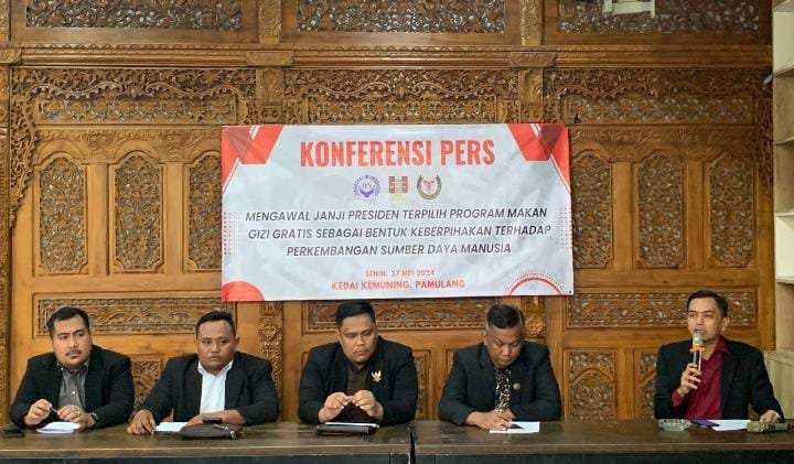 Forum Advokat Tangsel Konferensi Pers Bahas Janji Presiden Terpilih