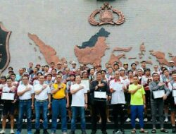 64 Peserta Tim Gowes Presisi Khatulistiwa Tiba di Akpol Semarang