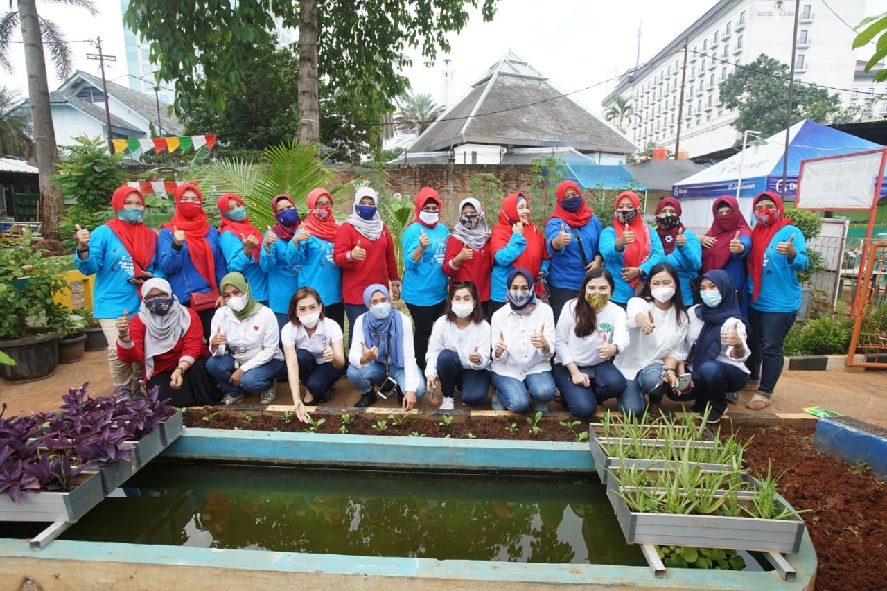 Perempuan Tani HKTI Tanam Serentak Seluruh Indonesia via Video Conference