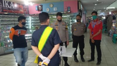 Polres Lebak Cek Mall Rabinza untuk Disiplinkan Protokol Kesehatan