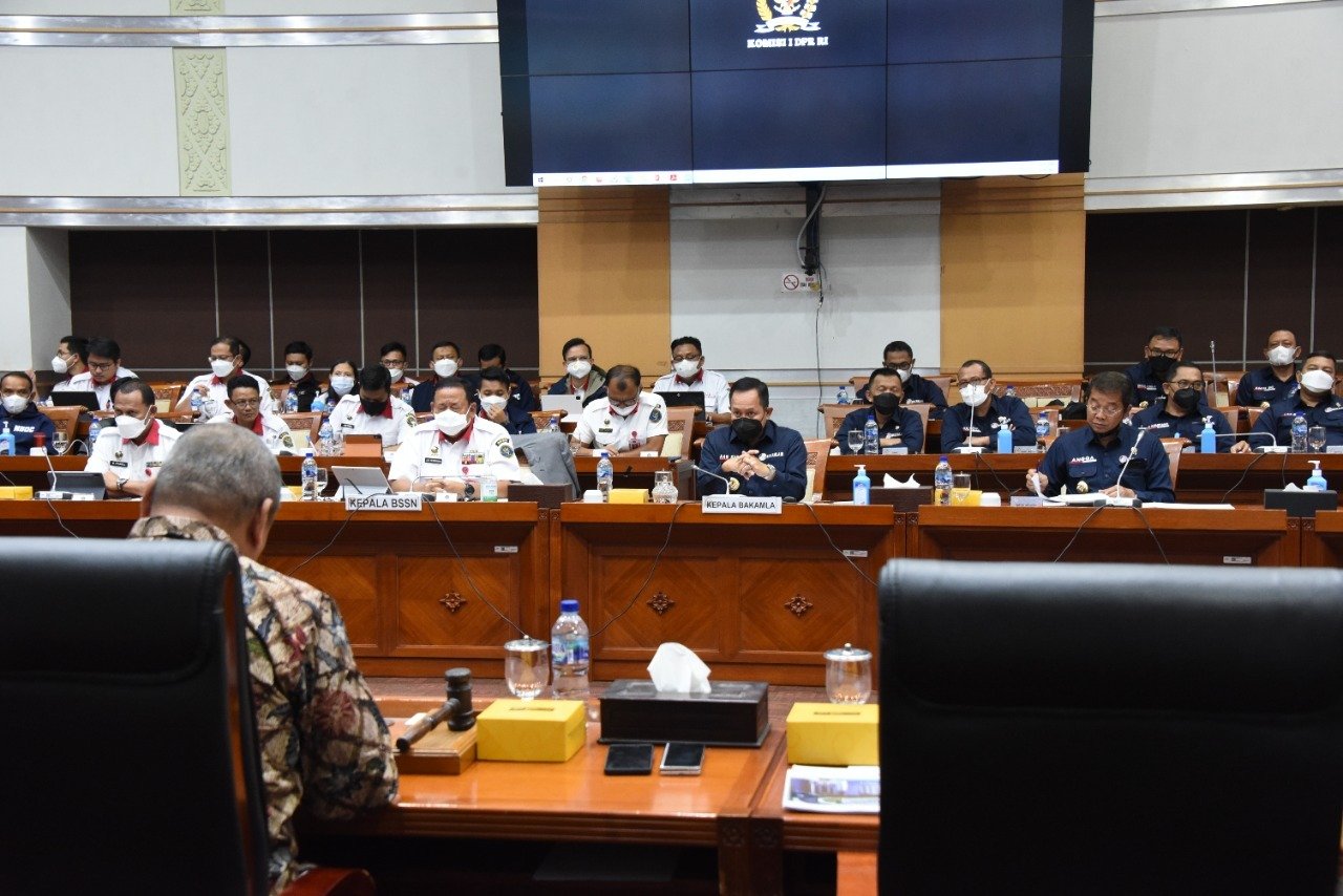 Kepala Bakamla RI Lapor Pelaksanaan Patroli Bersama ke Komisi I DPR