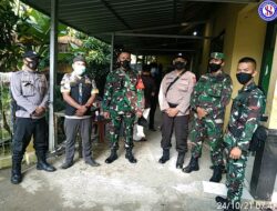 Bhabinkamtibmas dan Babinsa Sudah di TPS Amankan Pilkades Serentak 2021