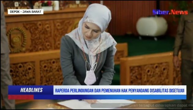 Raperda Depok soal Perlindungan dan Hak Penyandang Disabilitas Disetujui