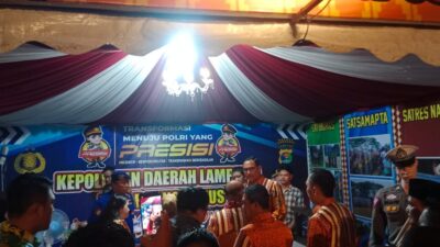 Pj Bupati Mulyadi Irsan Resmikan Tanggamus Expo di Talangpadang HUT ke-27