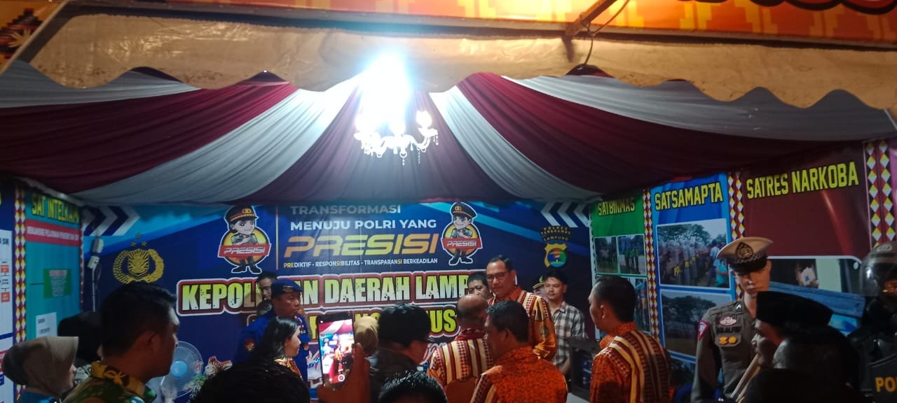Pj Bupati Mulyadi Irsan Resmikan Tanggamus Expo di Talangpadang HUT ke-27