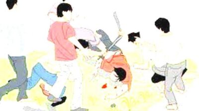 Paruh Baya Dihajar Warga hingga Viral