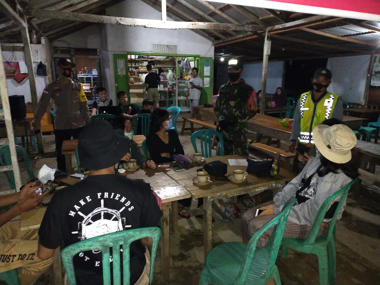 Satgas Pamtas Yonif 642 Ingatkan Protokol Kesehatan Cegah Covid-19 di Perbatasan