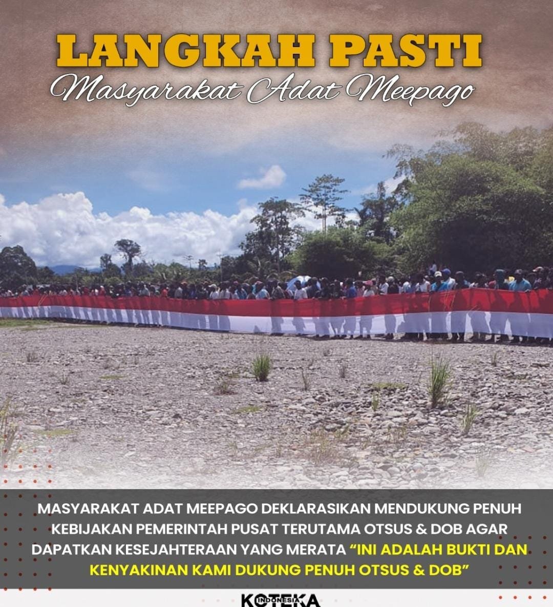 Aliansi Pemerhati Papua Bangkit Dukung 3 Provinsi Baru