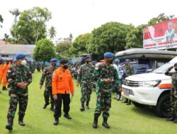Kesiapan Apel Penanggulangan Bencana Alam di Pangkalan Udara Silas Papare